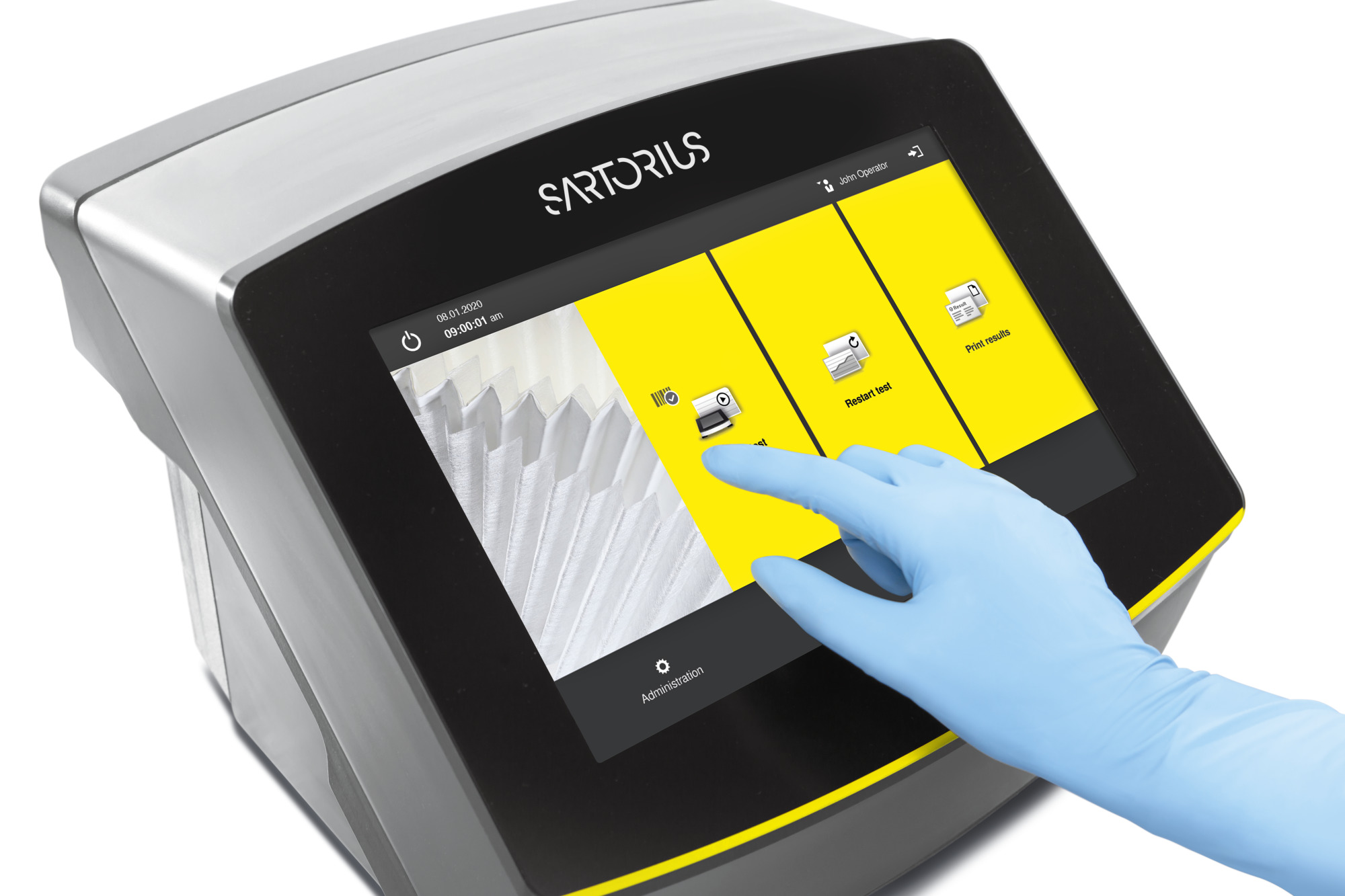 Sartocheck® 5 Plus tester celovitosti filtra - Sartorius Croatia