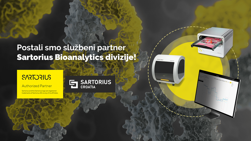 Postali smo uradni partner oddelka Sartorius Bioanalytics! - Sartorius Croatia