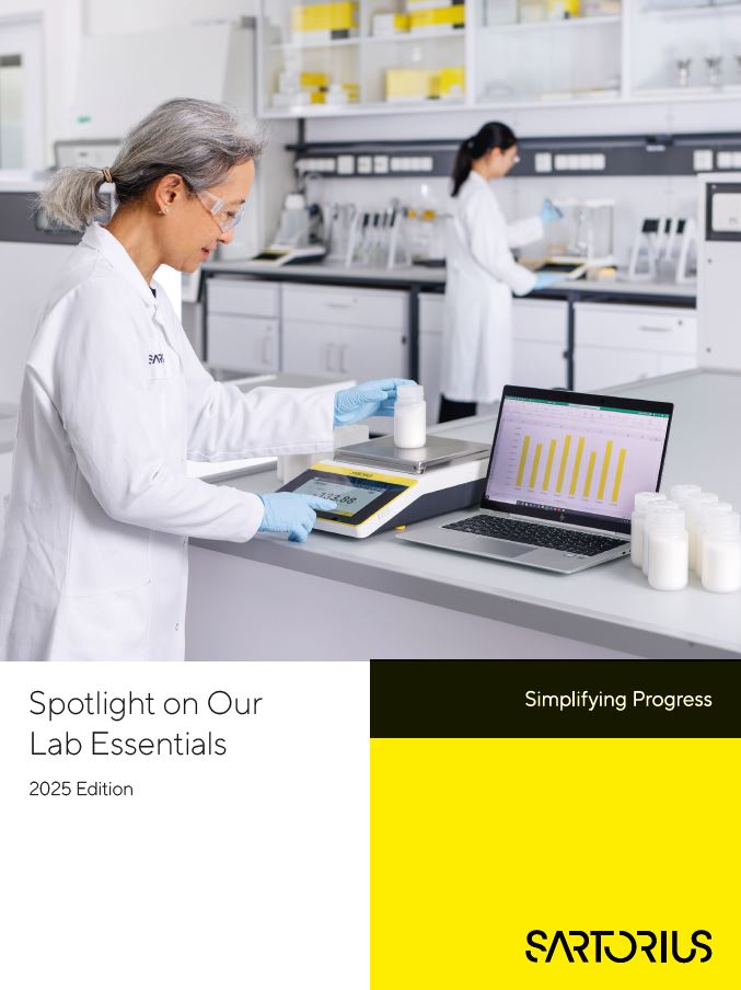 Pregled izdelkov Sartorius za laboratorij - Izdanje 2025. - Sartorius Croatia