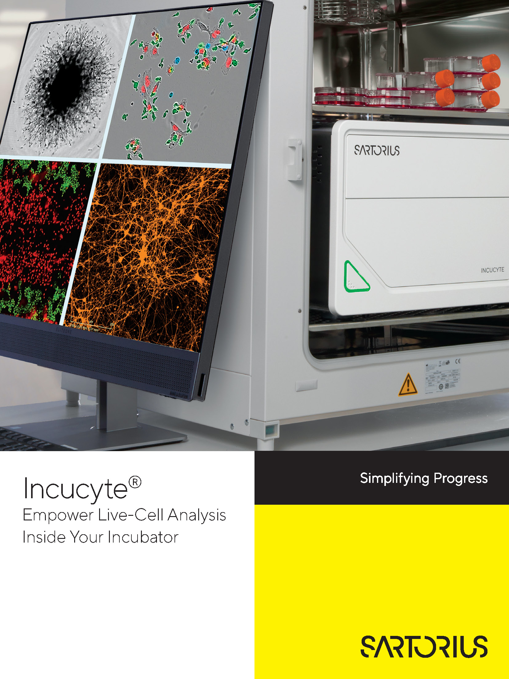 Incucyte® - Osnažite analizu živih stanica u vašem inkubatoru - Sartorius Croatia