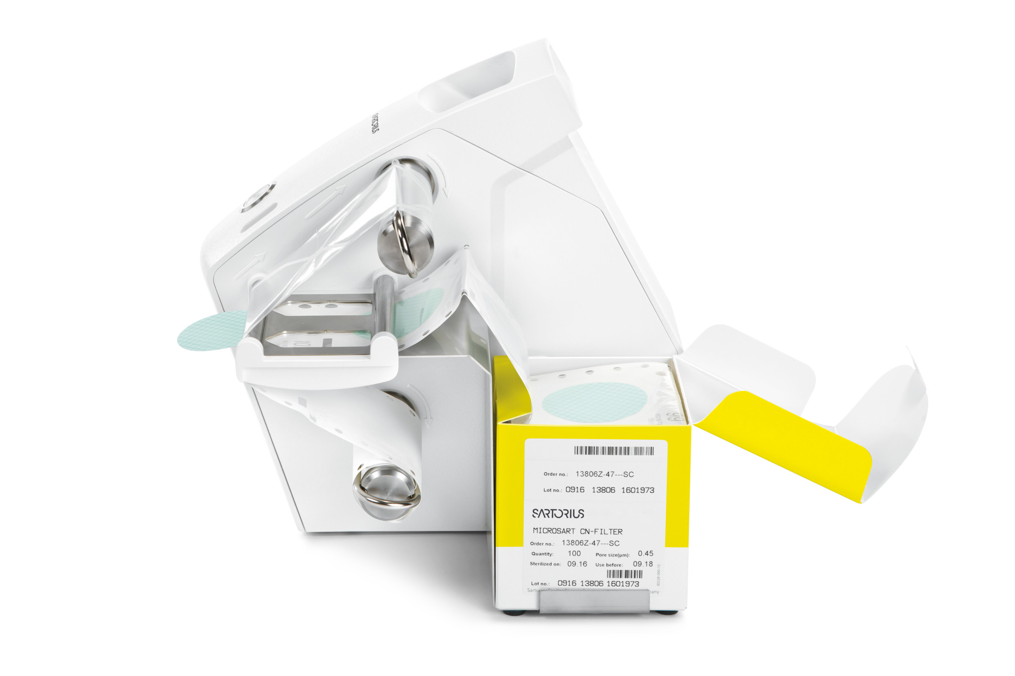 Microsart e.motion Dispenser (battery operated) | Wine - Sartorius Croatia