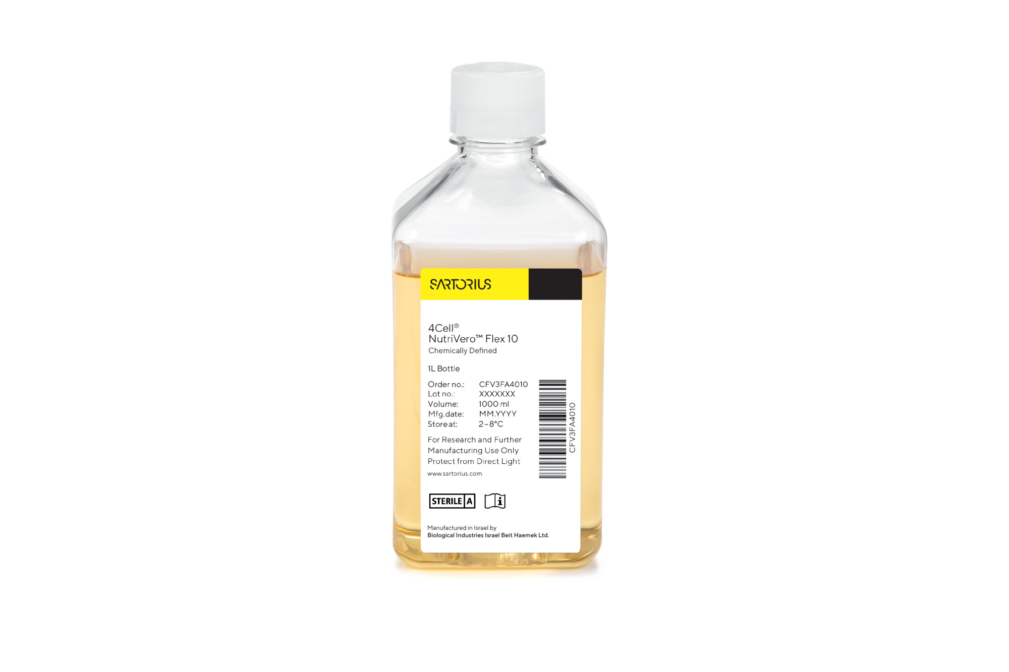 4Cell® NutriVero™ Flex 10 medij za staničnu proliferaciju - Sartorius Croatia