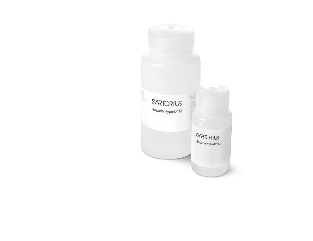 Heparin HyperD® M | Izmjenjivačke smole za afinitetnu kromatografiju - Sartorius Croatia