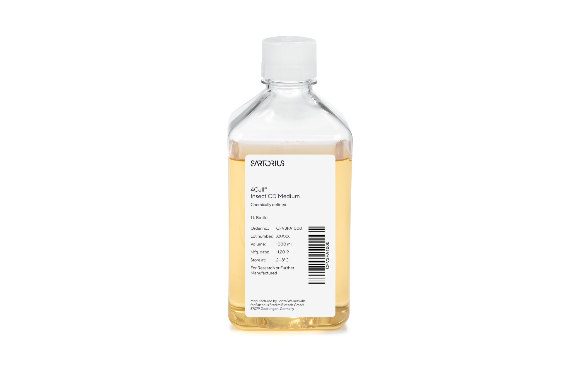 4Cell® Insect CD medij za staničnu proliferaciju insekata - Sartorius Croatia