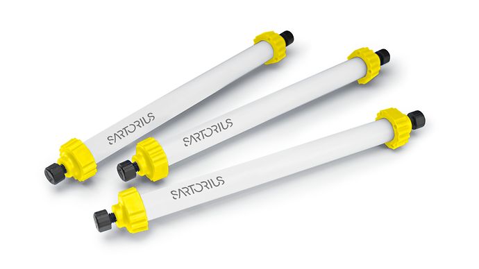 PRC predpakirane kromatografske kolone s HyperCel™ STAR AX sorbentom za anionsko izmenjavo, odpornim na sol - Sartorius Croatia