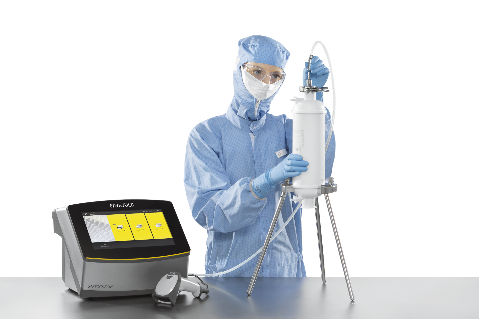 Sartocheck® 5 Plus tester celovitosti filtra - Sartorius Croatia