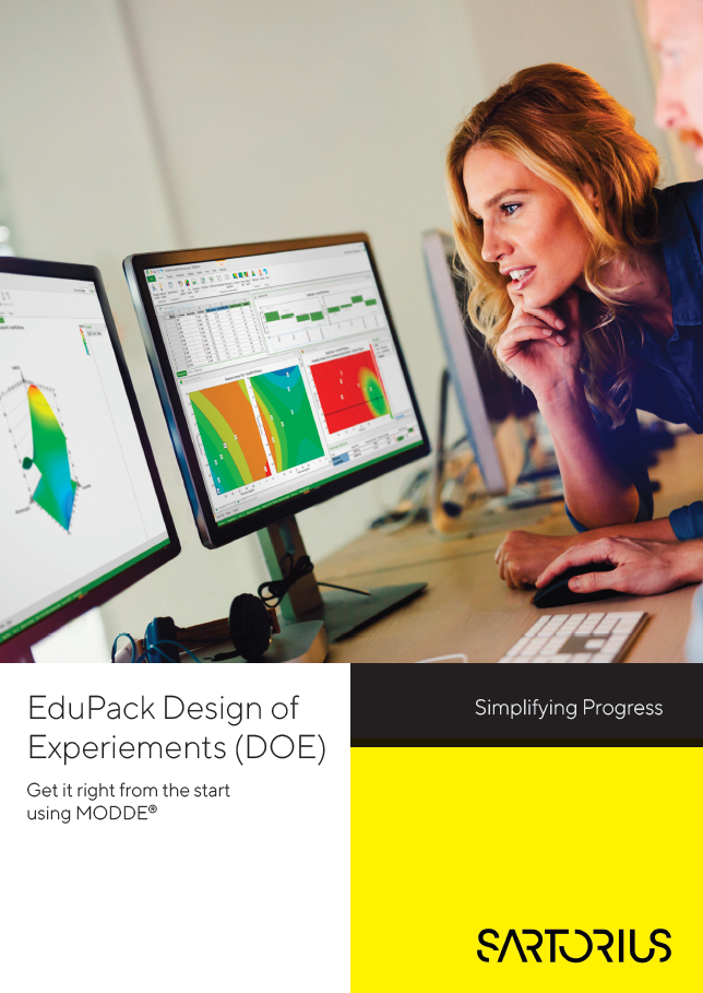 Softver MODDE® za DOE (Design of Experiments) - Sartorius Croatia