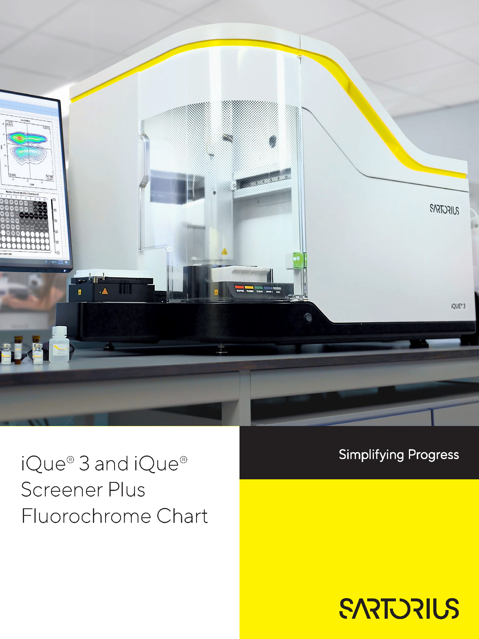 Tablica iQue® 3 i iQue® Screener Plus Fluorochrome - Sartorius Croatia
