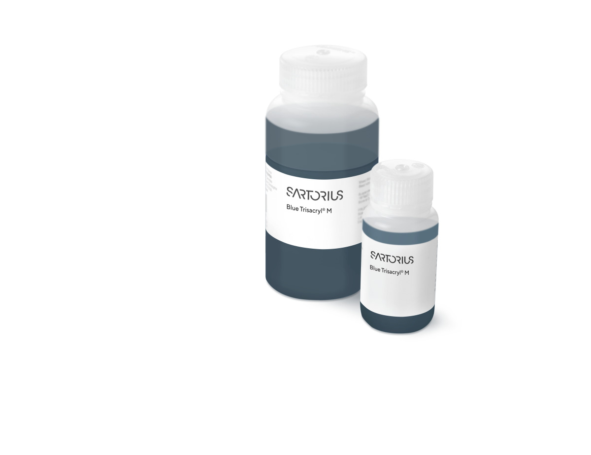 Blue Trisacryl® M | Izmjenjivačke smole za afinitetnu kromatografiju - Sartorius Croatia